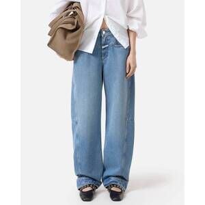 NEW CLOSED lira-x pants in mid blue